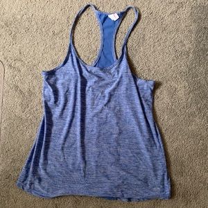 Light Blue Exercise Tank Top
